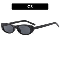 Small Frame Oval Sunglasses 2024 New Cat's Eye Sunglasses