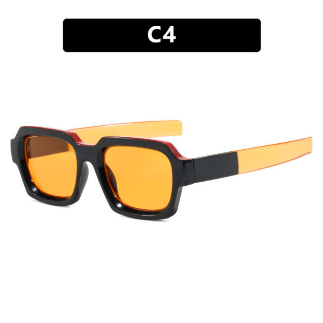 Small Frame Square Sunglasses 2024 New Trendy Sunglasses for Men Women