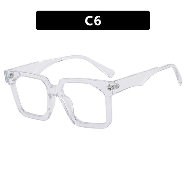 Anti blue light women big frame reading glasses