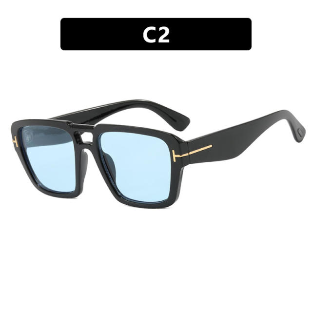 Letter T Sunglasses 2024 New Retro Sunglasses UV Protection Sunglasses