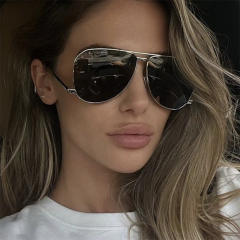 Occident fashion big frame goggles sunglasses