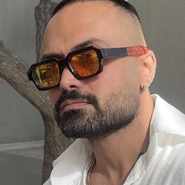Small Frame Square Sunglasses 2024 New Trendy Sunglasses for Men Women