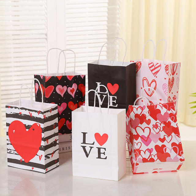 Valentine's Day Gift Packaging Bag love Paper Bag gift bag