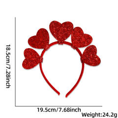 Valentine's Day romantic photo hair accessories headdress love headband