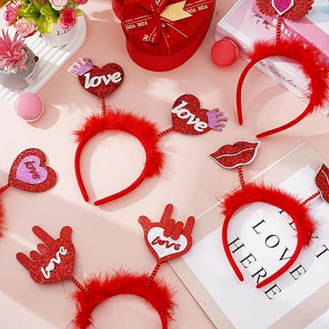 Valentine's Day headband single party dress up headband