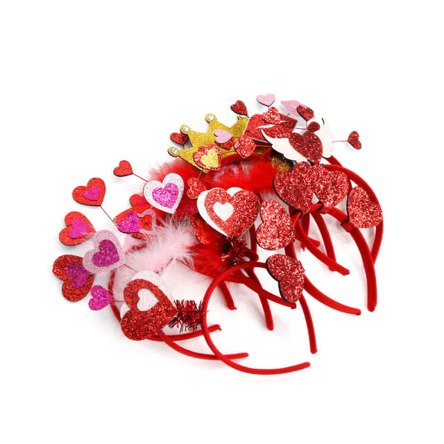 Valentine's Day romantic photo hair accessories headdress love headband