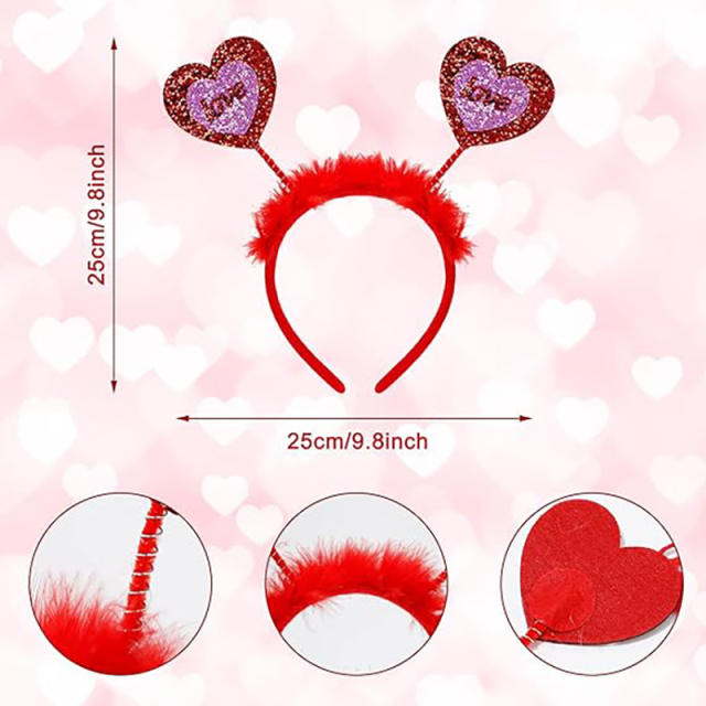 Valentine's Day headband single party dress up headband