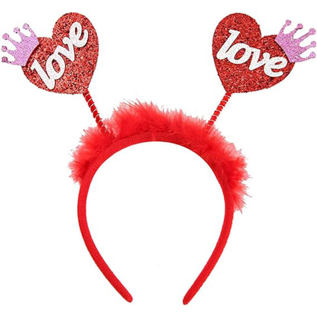 Valentine's Day headband single party dress up headband