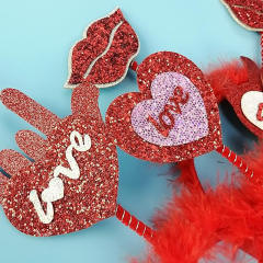 Valentine's Day headband single party dress up headband