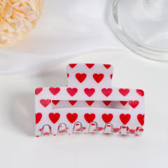 Valentine's Day hot sale women hair claw clips
