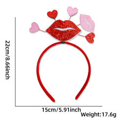 Valentine's Day romantic photo hair accessories headdress love headband