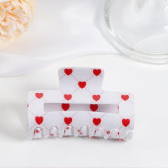 Valentine's Day hot sale women hair claw clips