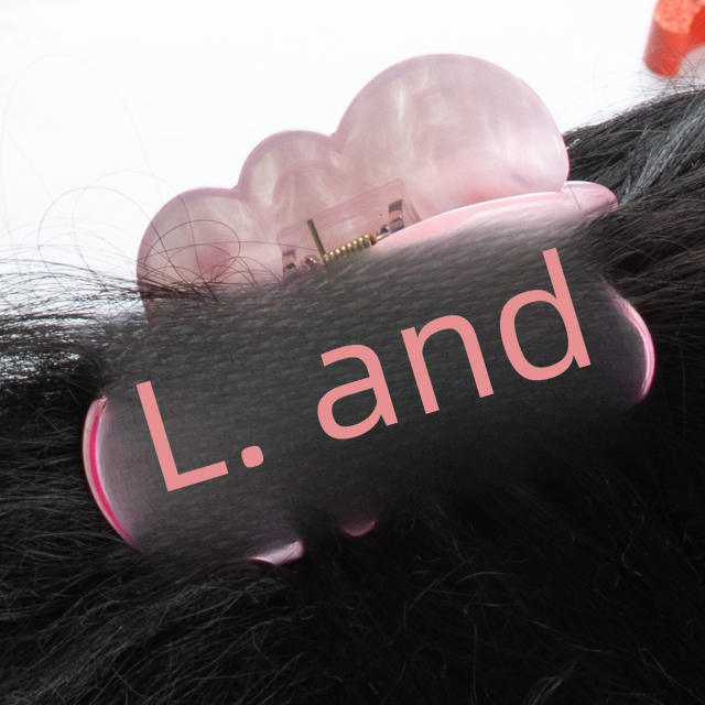 Valentine's Day Sweet lips love letter women hair claw clips