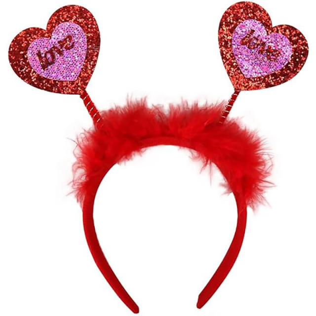 Valentine's Day headband single party dress up headband