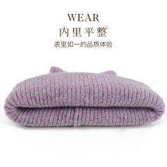Cute Windproof Knitted Hat Winter Wool Thickened Warm Wool Hat beanie cap