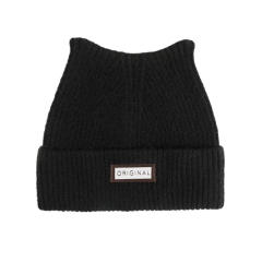 Cute Windproof Knitted Hat Winter Wool Thickened Warm Wool Hat beanie cap