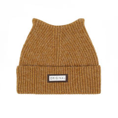 Cute Windproof Knitted Hat Winter Wool Thickened Warm Wool Hat beanie cap