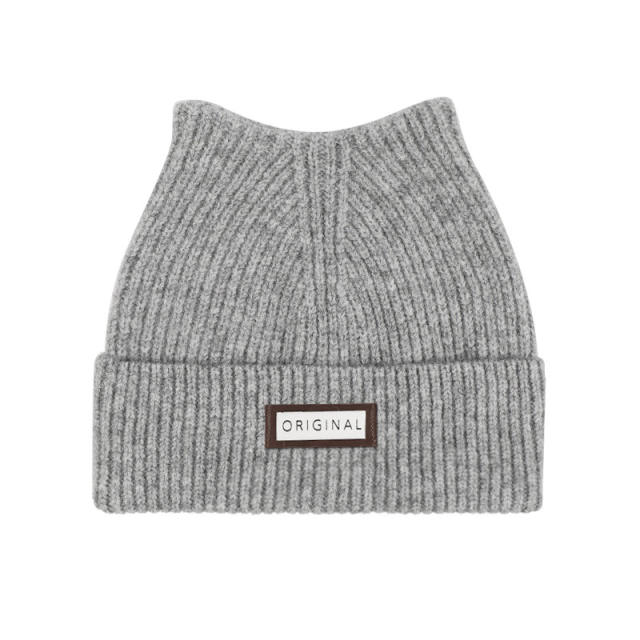 Cute Windproof Knitted Hat Winter Wool Thickened Warm Wool Hat beanie cap