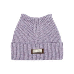 Cute Windproof Knitted Hat Winter Wool Thickened Warm Wool Hat beanie cap