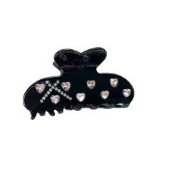 Love Rhinestone Acetic Acid hair claw clips colleciton