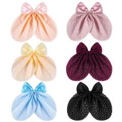 Sweet bow women duckbill hair clips