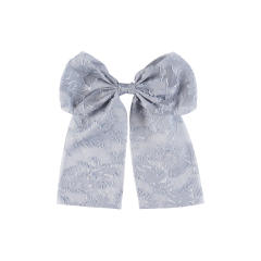 Spring summer new plain color lace bow duckbill hair clips