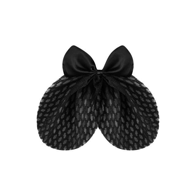 Sweet bow women duckbill hair clips
