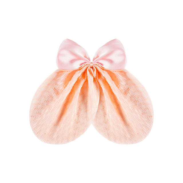 Sweet bow women duckbill hair clips