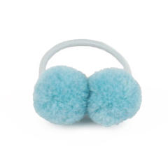 Sweet pom pom hair ties for kids