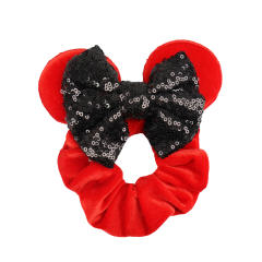 Sweet Mickey design scrunchies velvet scrunchies for kids adults