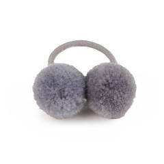 Sweet pom pom hair ties for kids