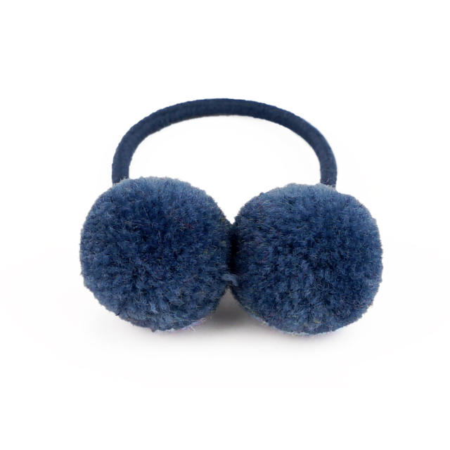 Sweet pom pom hair ties for kids