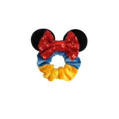 Sweet Mickey design scrunchies velvet scrunchies for kids adults