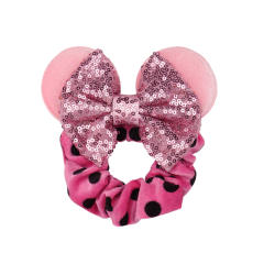 Sweet Mickey design scrunchies velvet scrunchies for kids adults