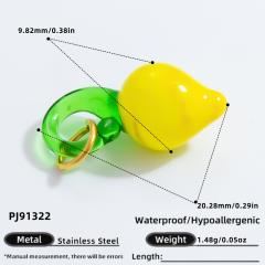 Handmade DIY Personality Jewelry Accessories Stainless Steel Plated 18K Gold Bracelet Necklace Pendant Hanging Accessories