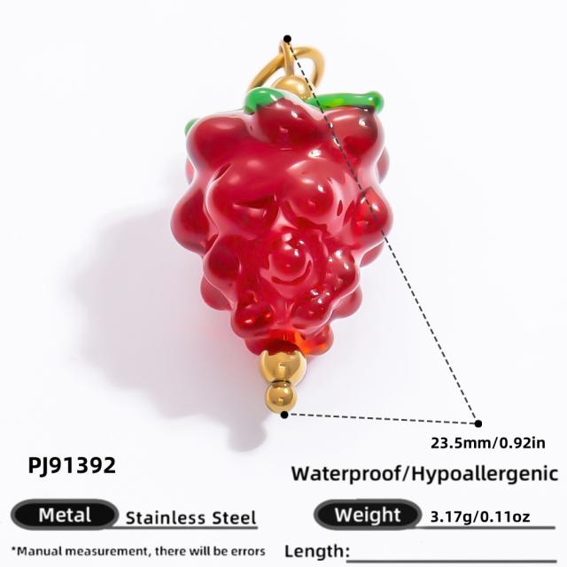 Handmade DIY Personality Jewelry Accessories Stainless Steel Plated 18K Gold Bracelet Necklace Pendant Hanging Accessories