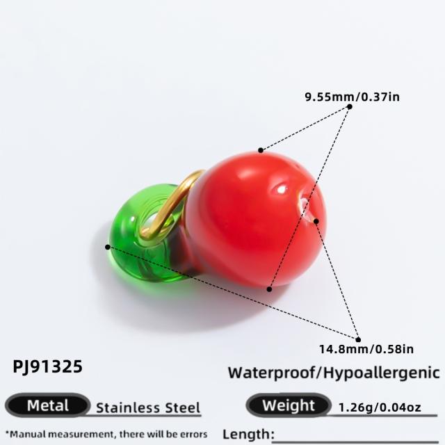 Handmade DIY Personality Jewelry Accessories Stainless Steel Plated 18K Gold Bracelet Necklace Pendant Hanging Accessories