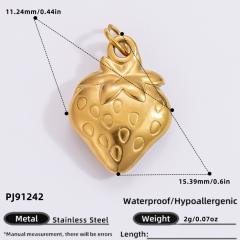 Handmade DIY Personality Jewelry Accessories Stainless Steel Plated 18K Gold Bracelet Necklace Pendant Hanging Accessories