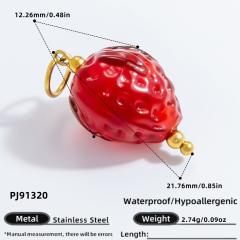 Handmade DIY Personality Jewelry Accessories Stainless Steel Plated 18K Gold Bracelet Necklace Pendant Hanging Accessories