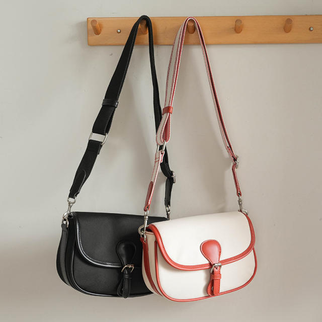 Women's bag 2024 new messenger bag women's nylon saddle bag shoulder bag