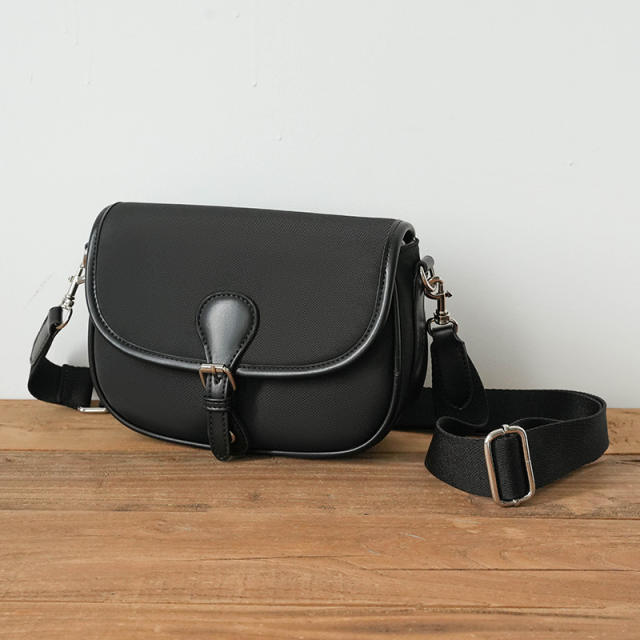 Women's bag 2024 new messenger bag women's nylon saddle bag shoulder bag