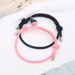 New Milan rope love magnet couple bracelet