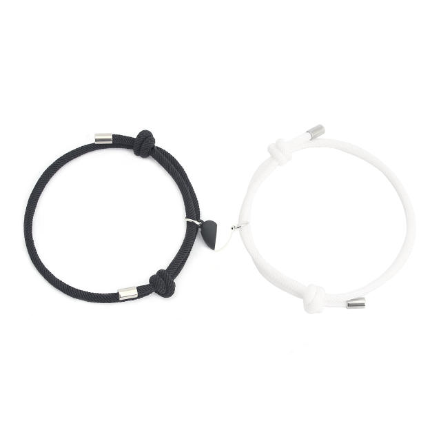 New Milan rope love magnet couple bracelet