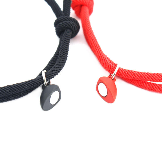 New Milan rope love magnet couple bracelet
