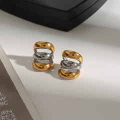 18KG mix color stainless steel ear cuff