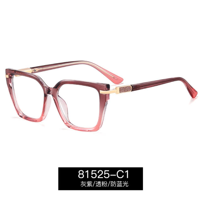Popular TR90 women reading glasses anti blue light reading glasses