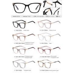 Women Fashion Creative TR90 Spring Leg Hot sale reading glasses