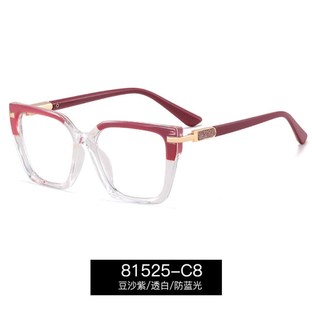 Popular TR90 women reading glasses anti blue light reading glasses