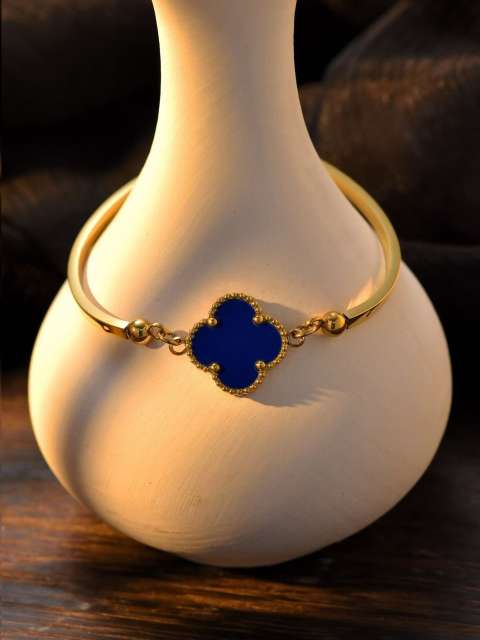 Four-leaf Clover Titanium Steel Bracelet