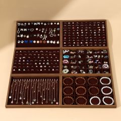 Bracelet necklace earrings rings Jewelry Tray display tray plate